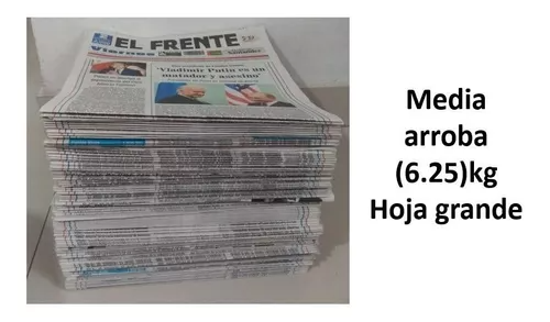 PAPEL PERIODICO X LIBRA